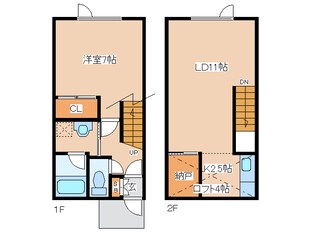 緑が丘ハウスの物件間取画像